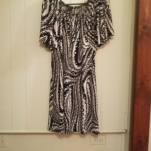 Cute cold shoulder dress
